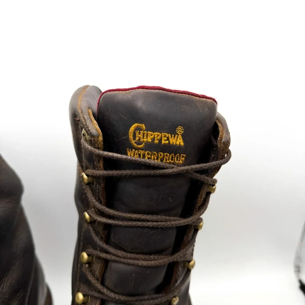 Chippewa thinsulate Leather Waterproof Insulate Sz 12 E #25408 0513